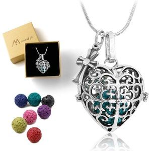 Essential oil necklace